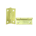 Bisagra china pesada 2"x1.5" con tornillos dorado