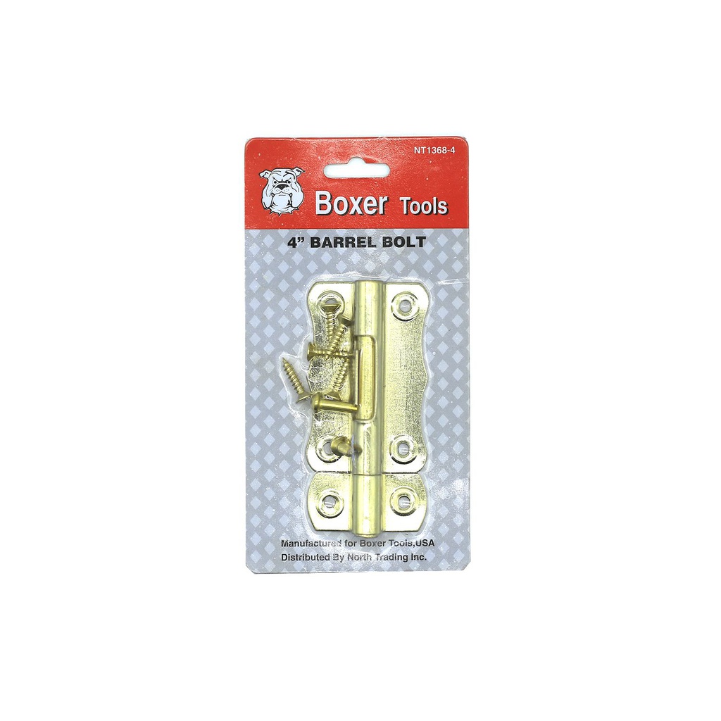 Pasador boxer 4" blister nt1368 dorado