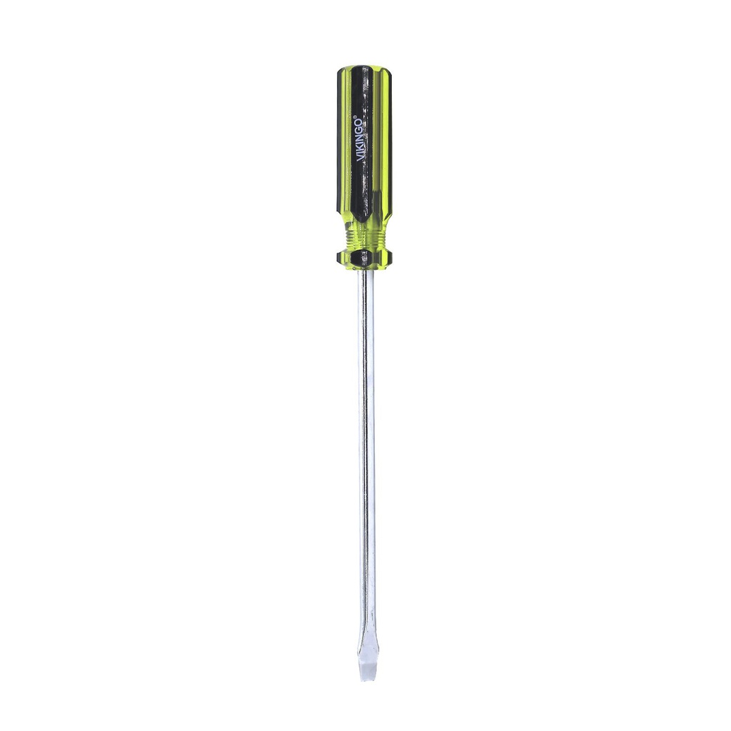 Desarmador plano 5/16x8" vikingo 8/00246 negro/amarillo