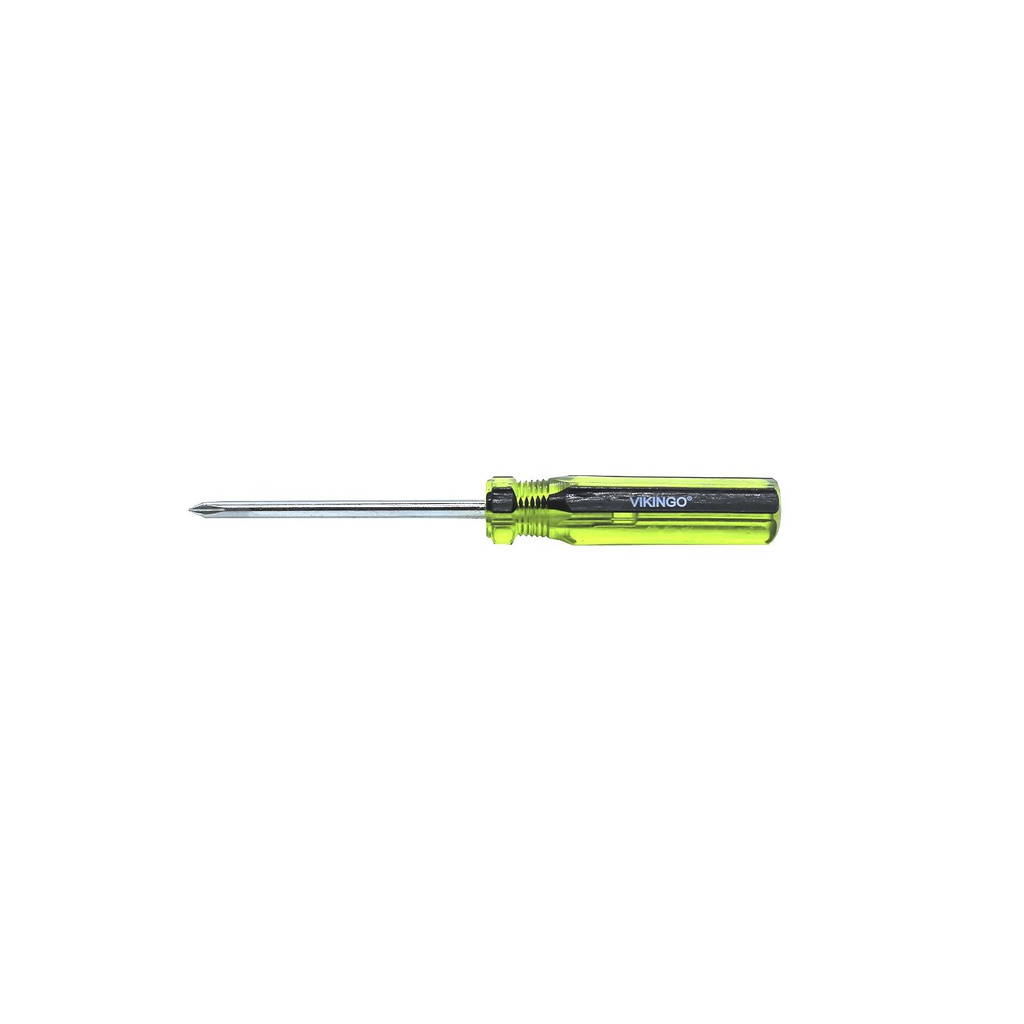 Desarmador estrella 1/4x3" vikingo 400252 negro/amarillo
