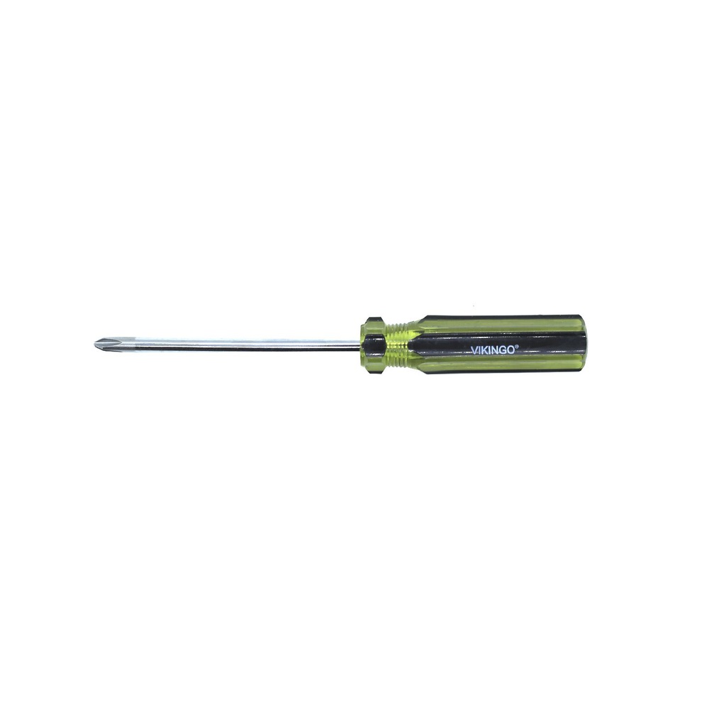 Desarmador estrella 1/4x4" vikingo 400253 negro amarillo