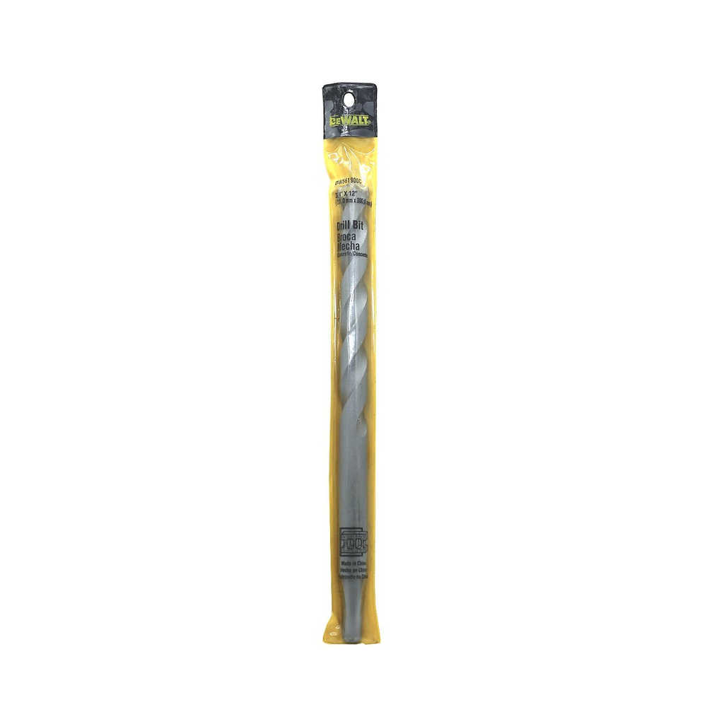 Broca concreto 3/4"x12" dewalt dw561900c