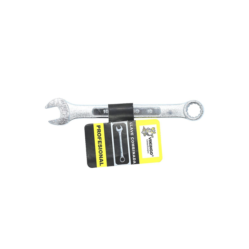 Llave mixta 10mm vikingo 8/csm-10 cromo pulido
