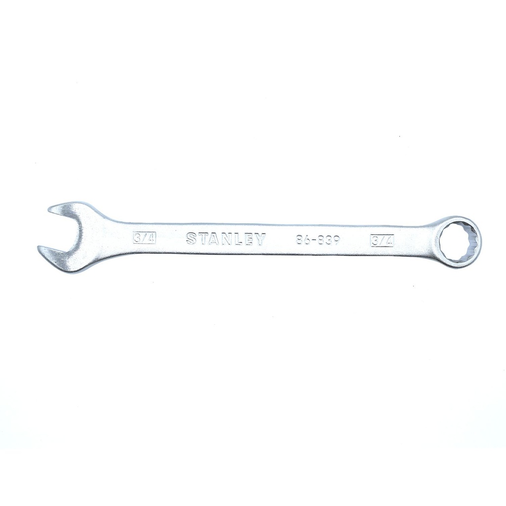 Llave mixta. 3/4" stanley 86-839 cromo pulido