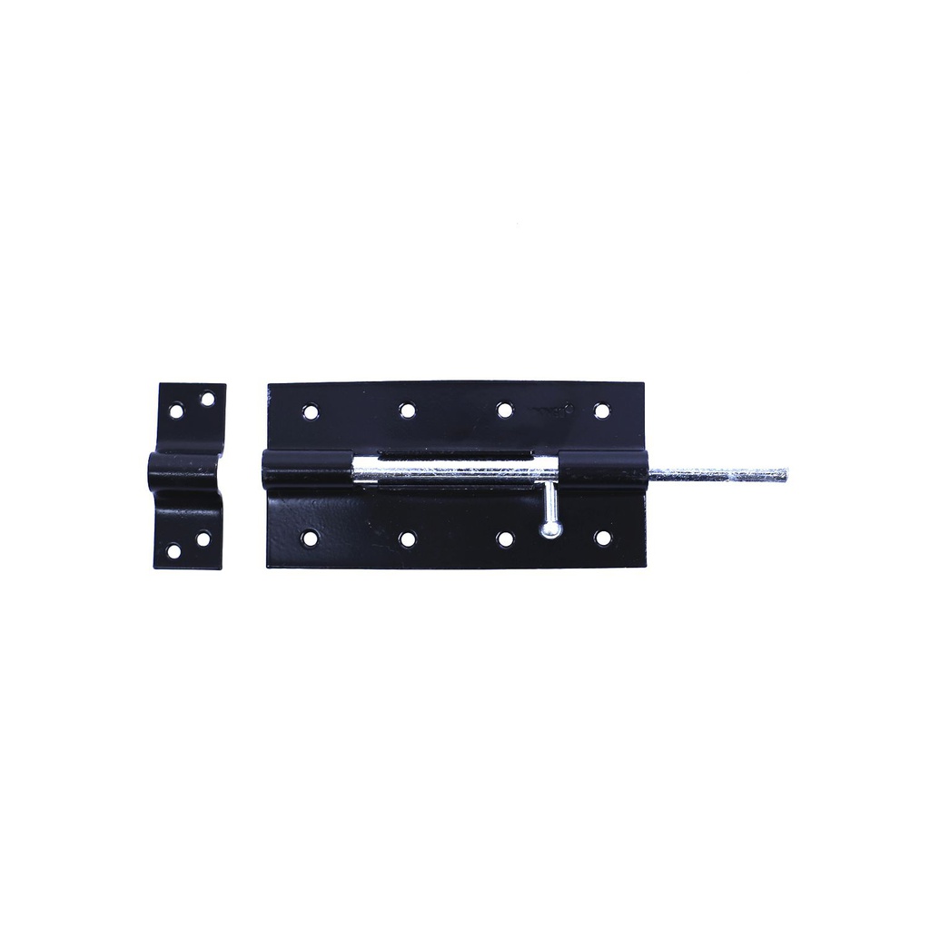 Pasador porta candado 6" vikingo h-tbw150b negro