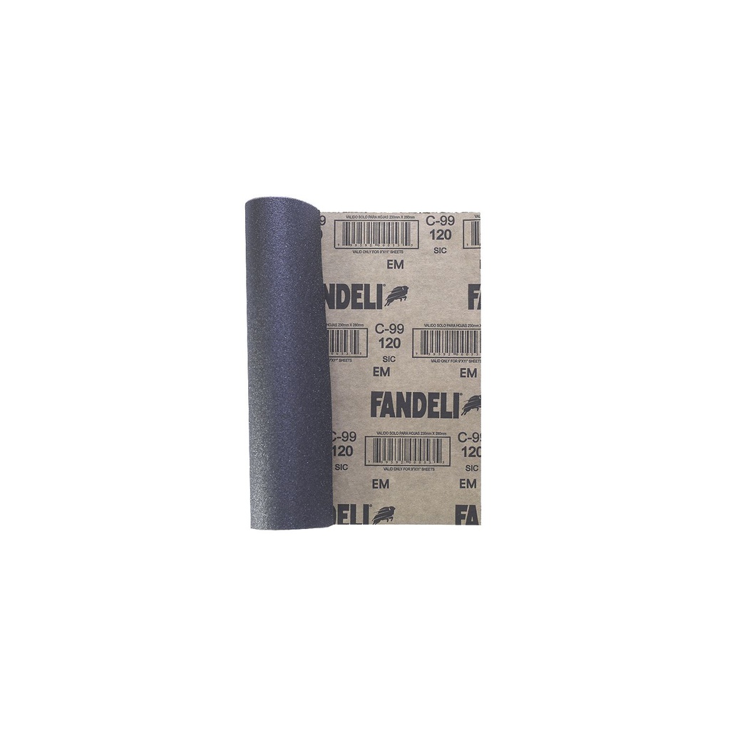 Lija para hierro c-99 120 fandeli agua 0053