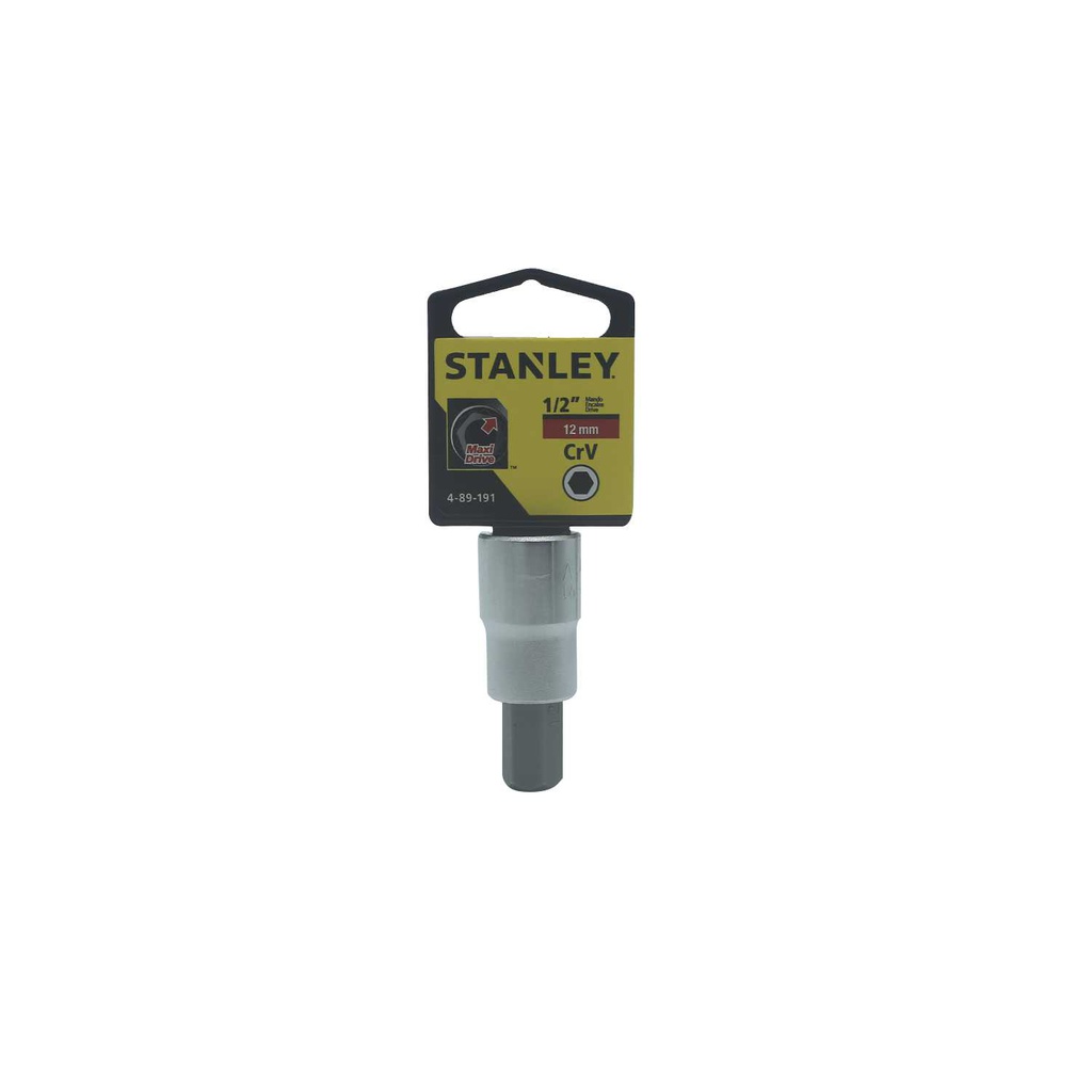 Cubo stanley punta hexagonal 1/2"x12mm 89-191