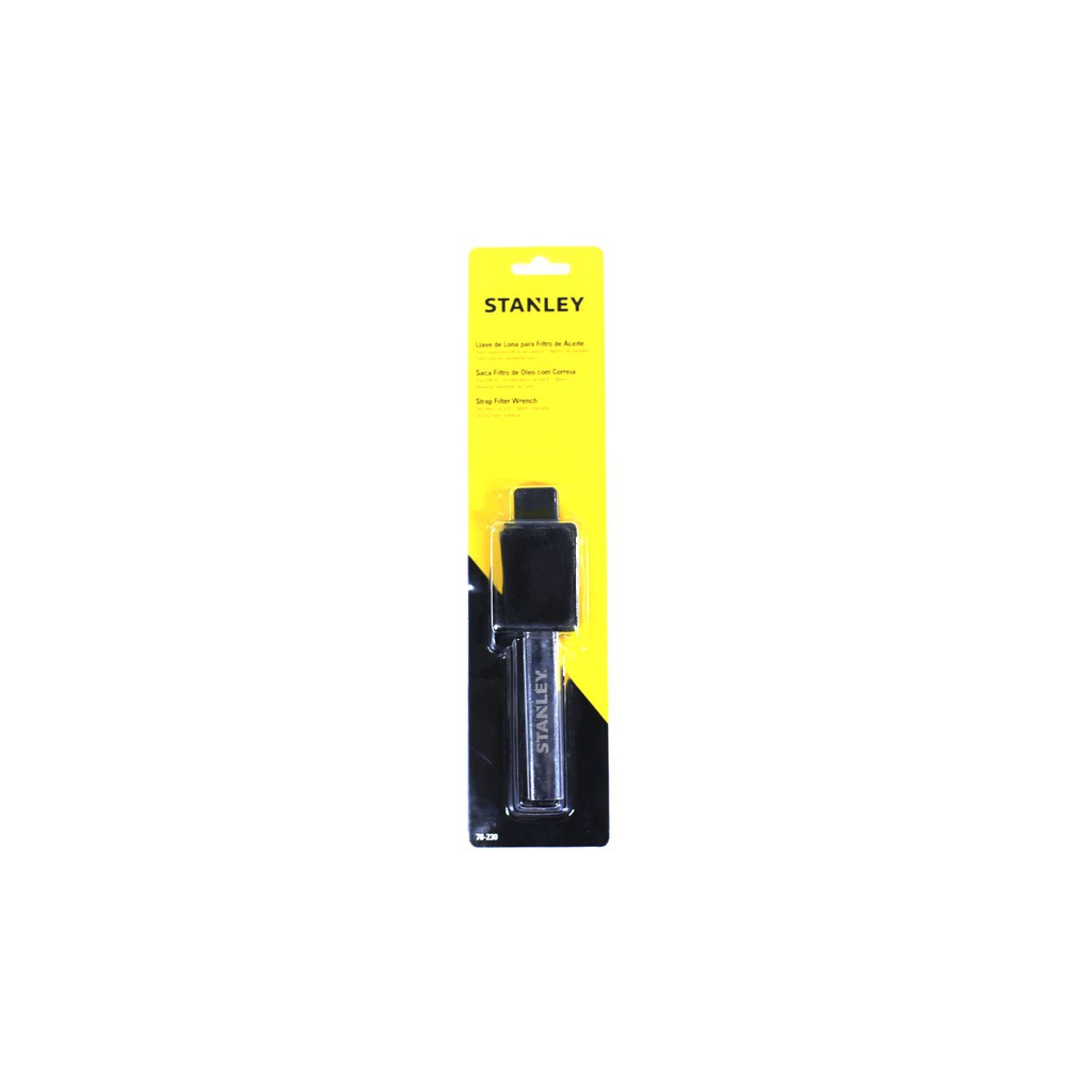 Llave para filtro aceite lona stanley 78-230
