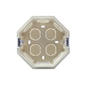 Caja electrica plastica octagonal c/incert btici 538