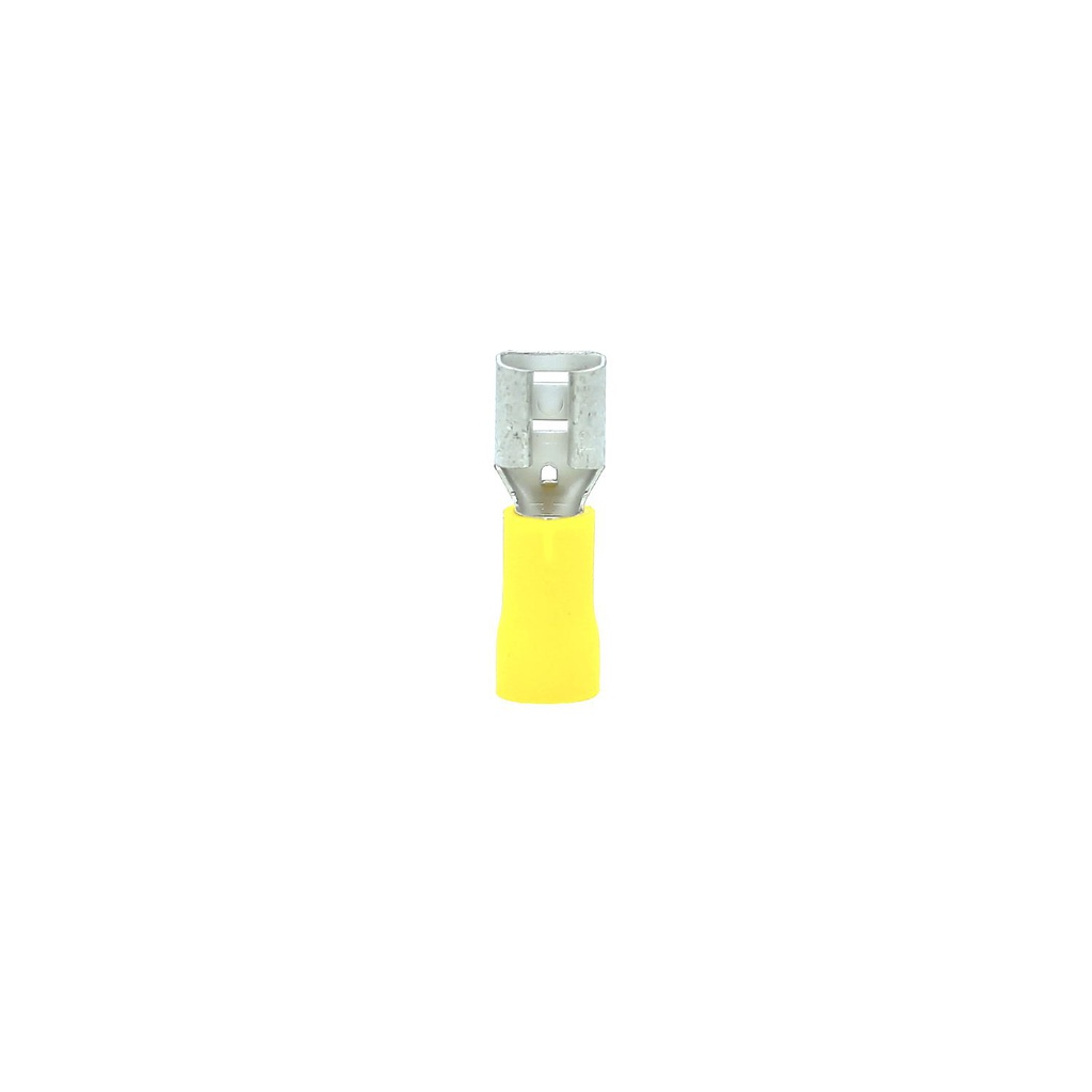 Terminal alambre hembra 6.4v f5 awg12-10