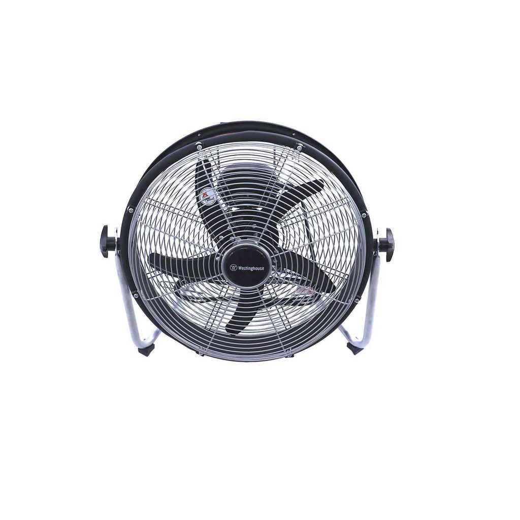 Ventil piso 14" 3-vel west 72717 negro / plateado