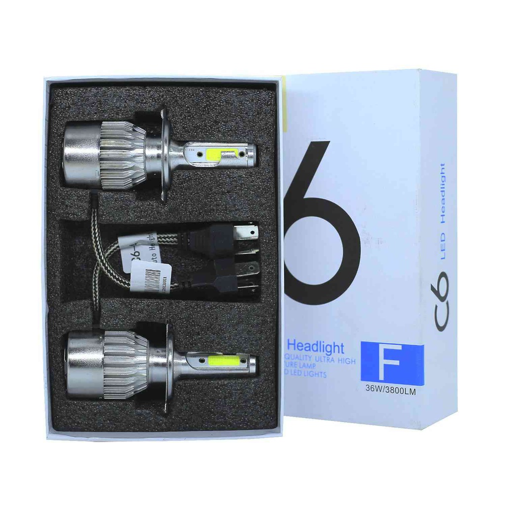 Bujia carro led h4 36w 3800lm 109847