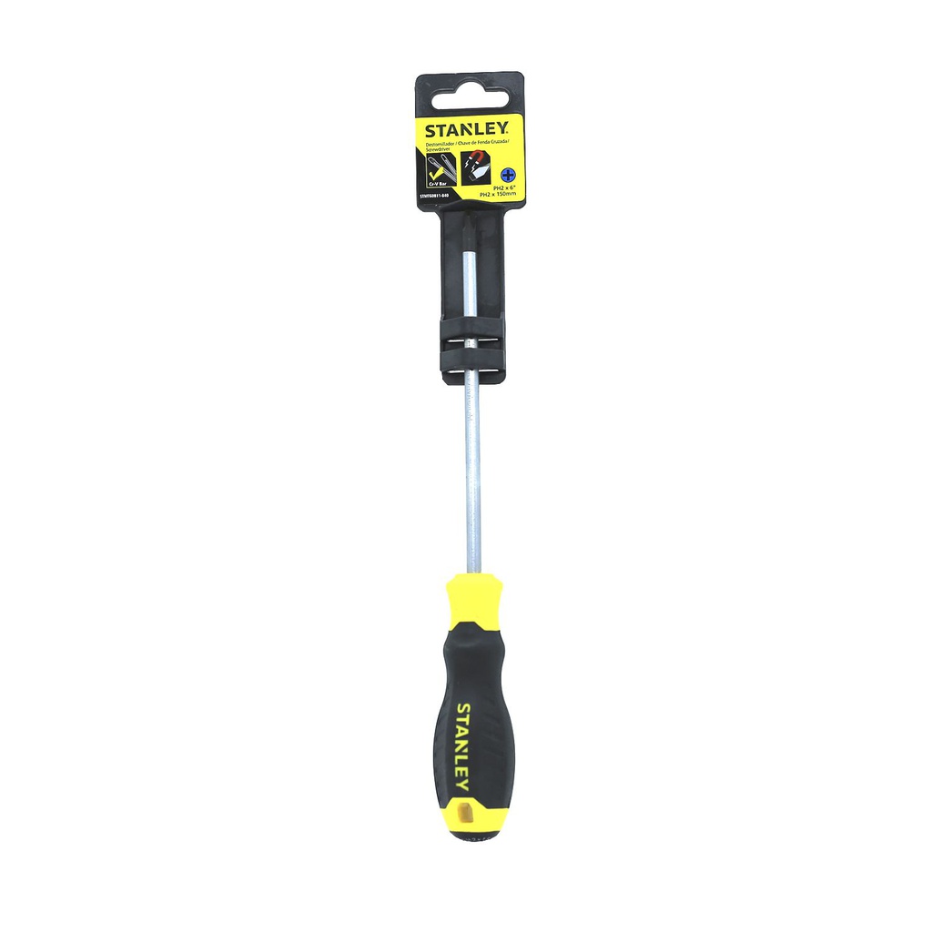 Desarmador estrella 1/4x6" stanley stmt60811