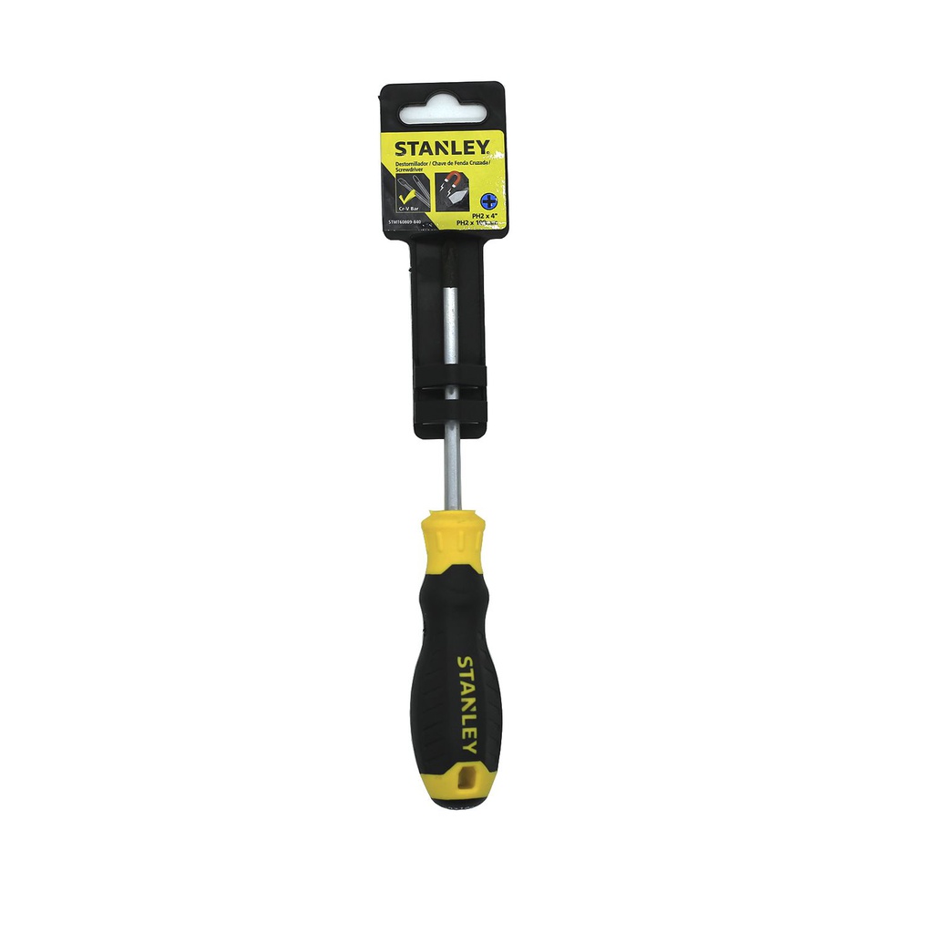 Desarmador estrella 1/4x4" stanley stmt6080