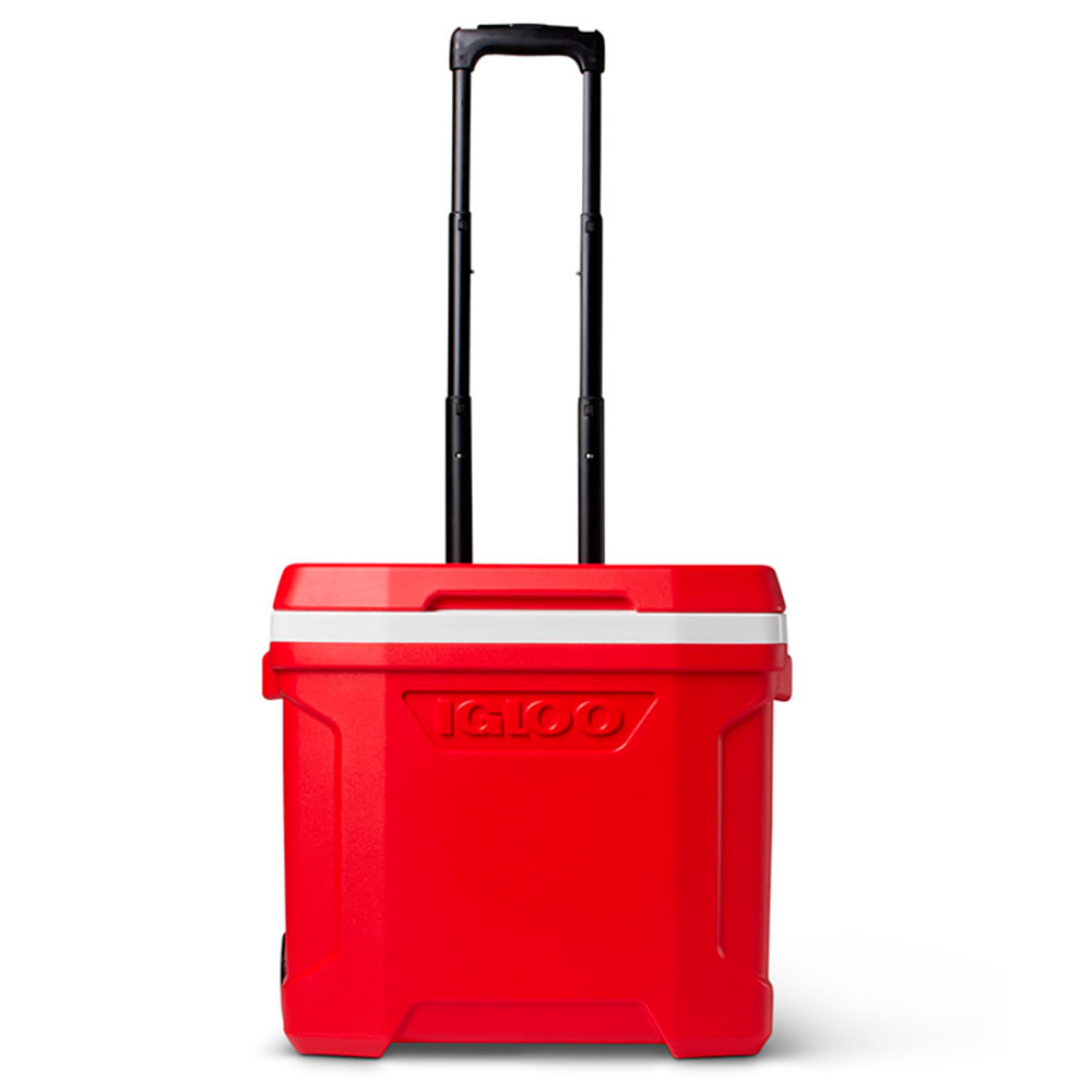 Hielera 28-qt igloo con ruedas 34675 roja