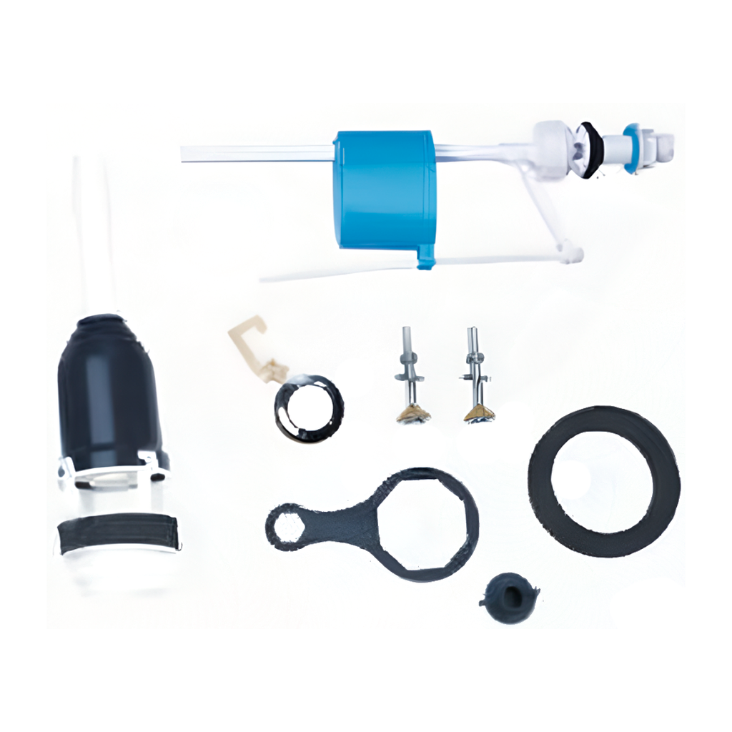 Accesorios completos pvc para sanitario luigi itali