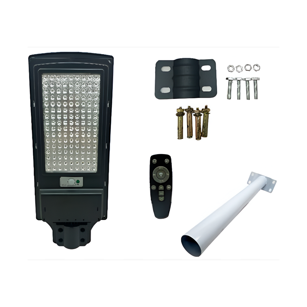 Lampara para calle solar 150w 21x39cm etl-263