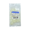 Abrazadera plastica aj 4" 100pc blanca