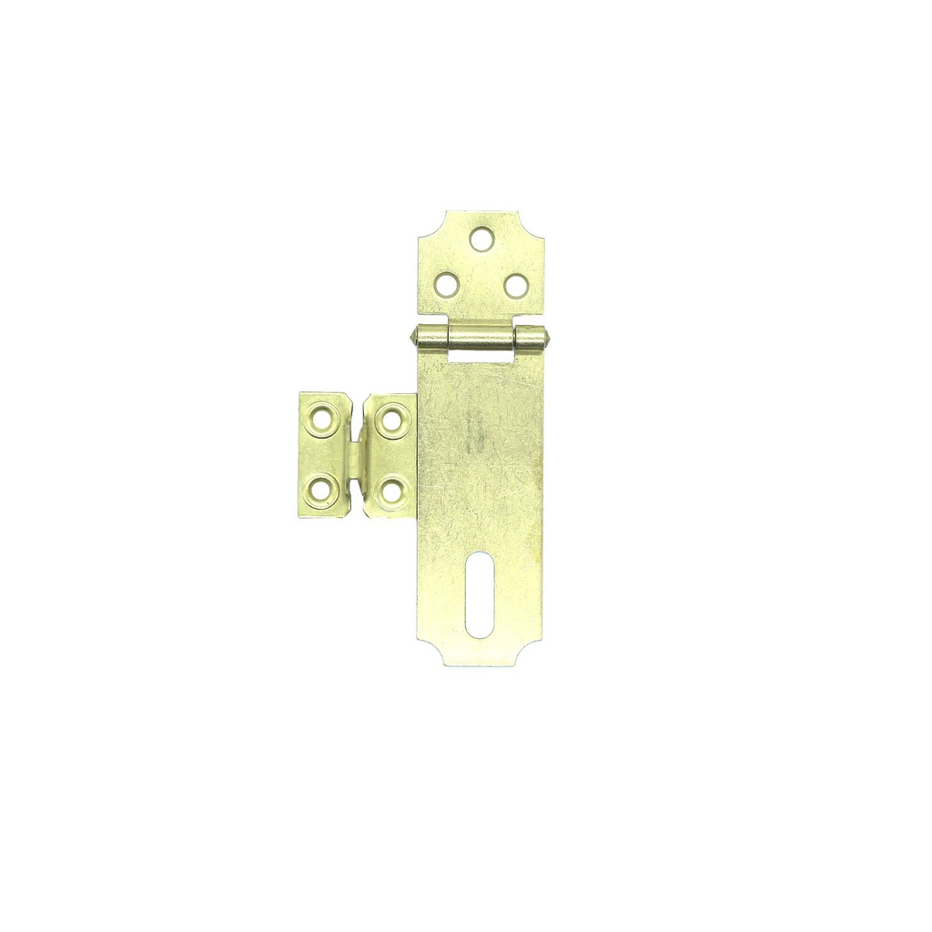 Aldaba induma 4" con tornillo dorada