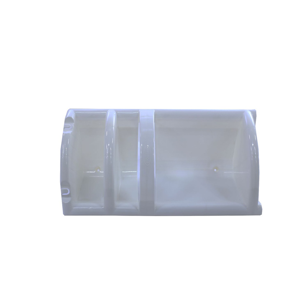 Organizador para baño plastica 22x14x38 095/b
