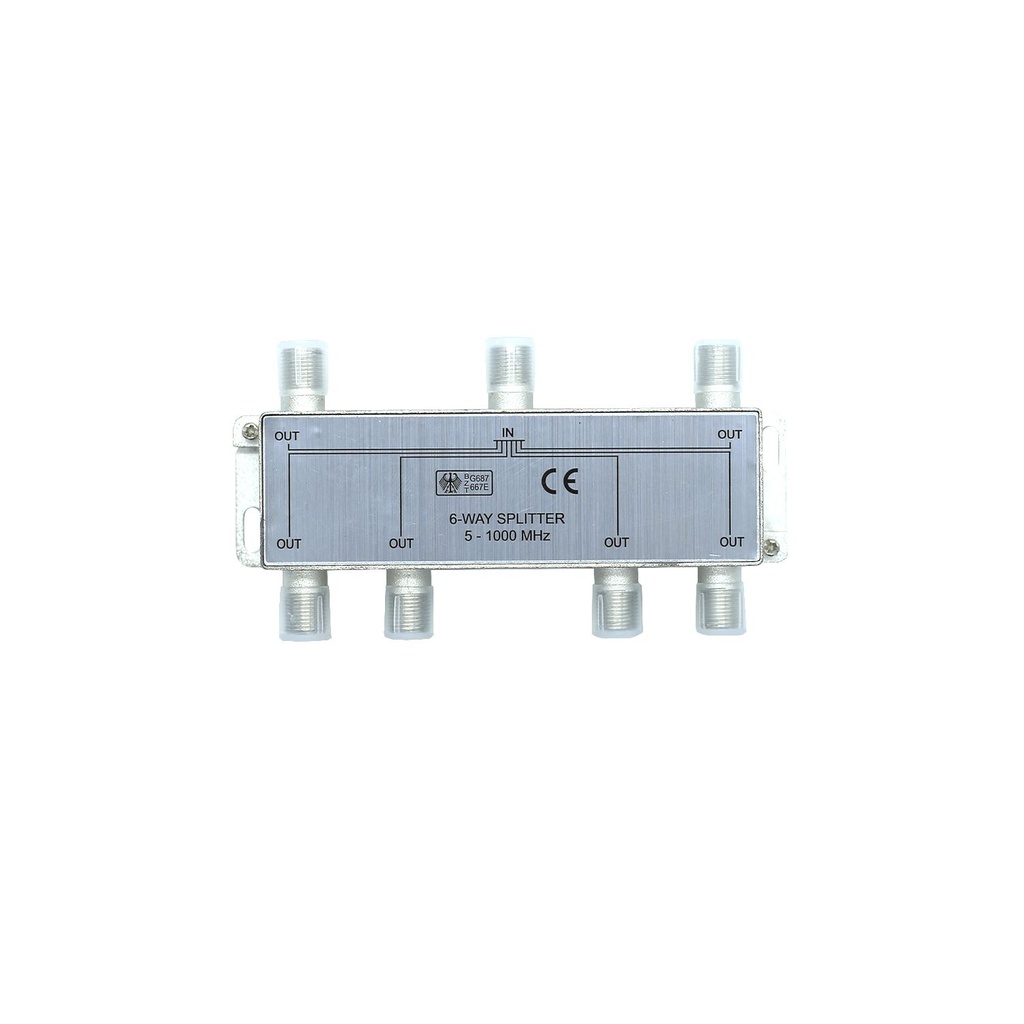 Splitter para cable coaxial 6sal hk1267
