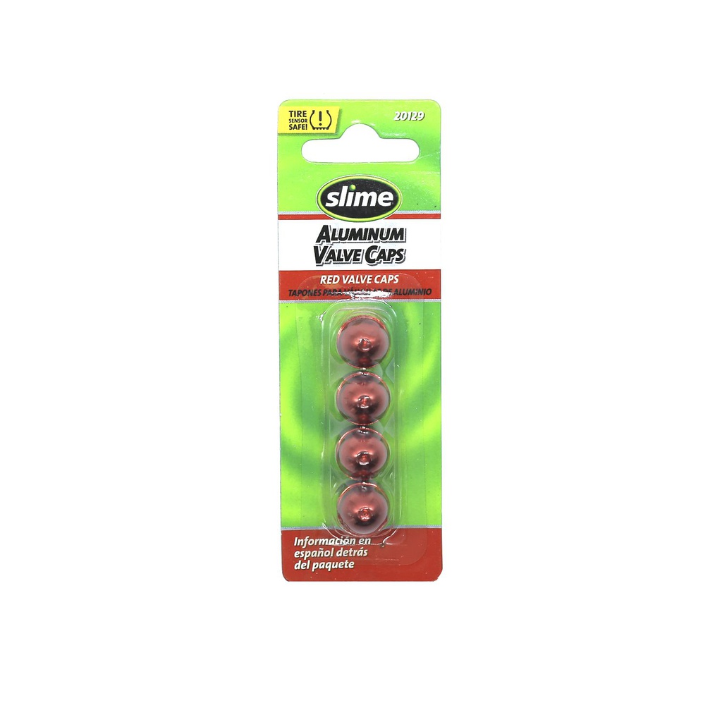 Tapon para centro neumatico carro 4pc 20129 rojo