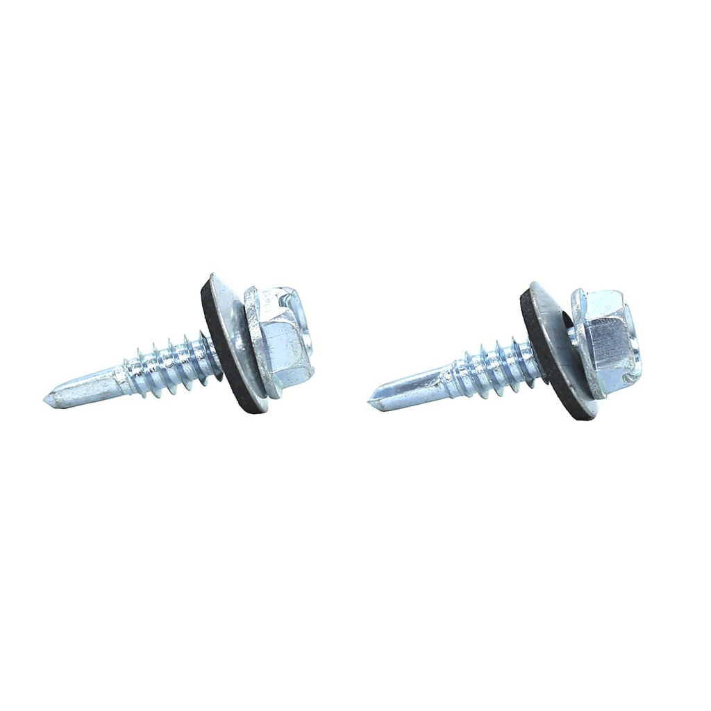 Tornillo para techar comp punta broca 1/4x1" vikingo