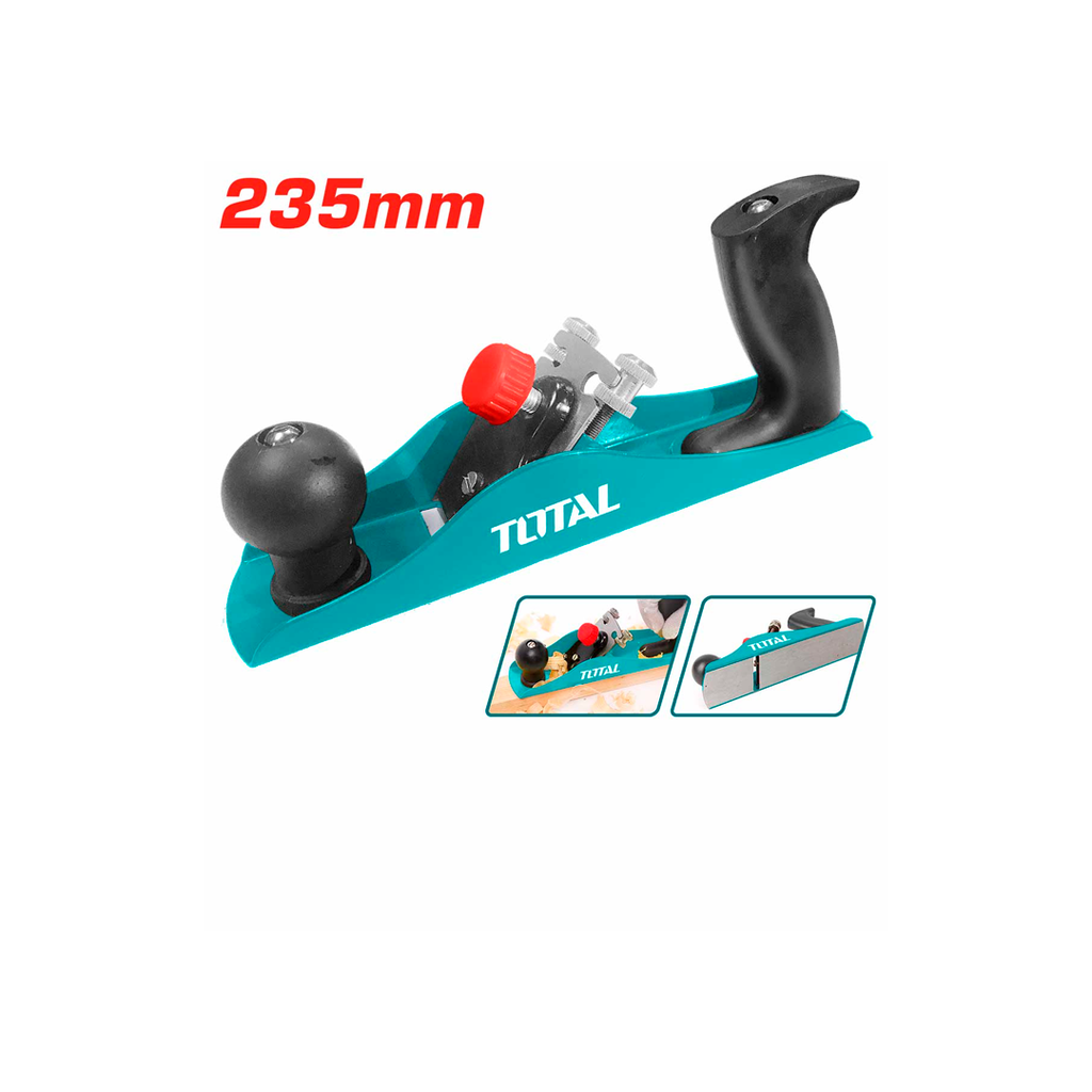 Cepillo para madera carpintero n.9 total tht9391