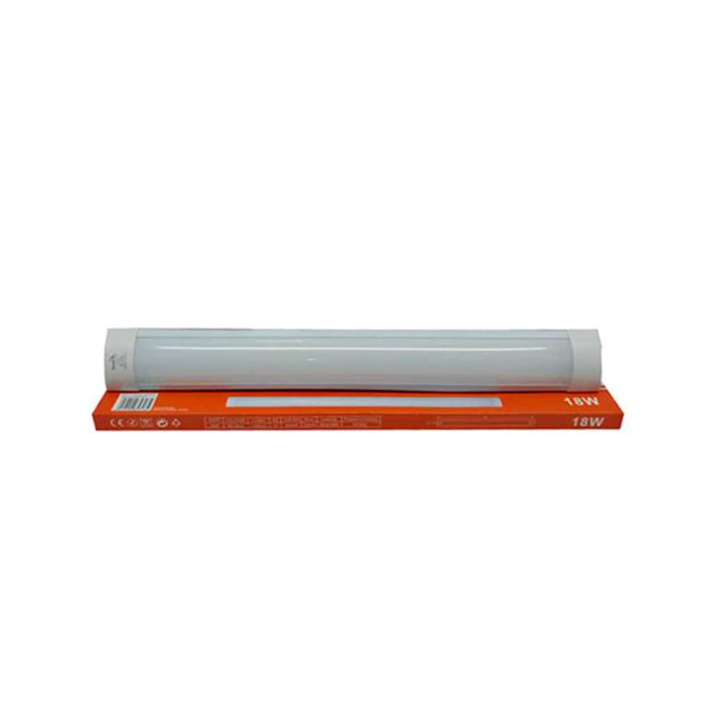 Tubo led 18w 6500k 1160lumens 60x7.5cm