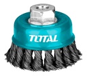 Cepillo de alambre 3" t/copa total tac32035
