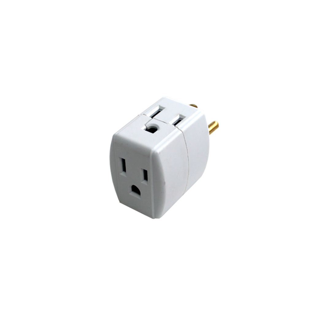 Enchufe adaptador 15a 125v aguila 1170