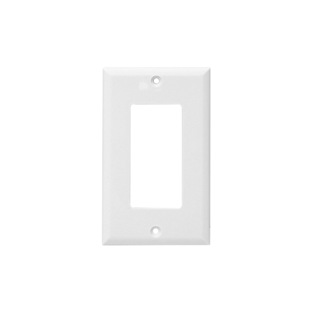 Placa para toma sencillo eagle 2151w blanco