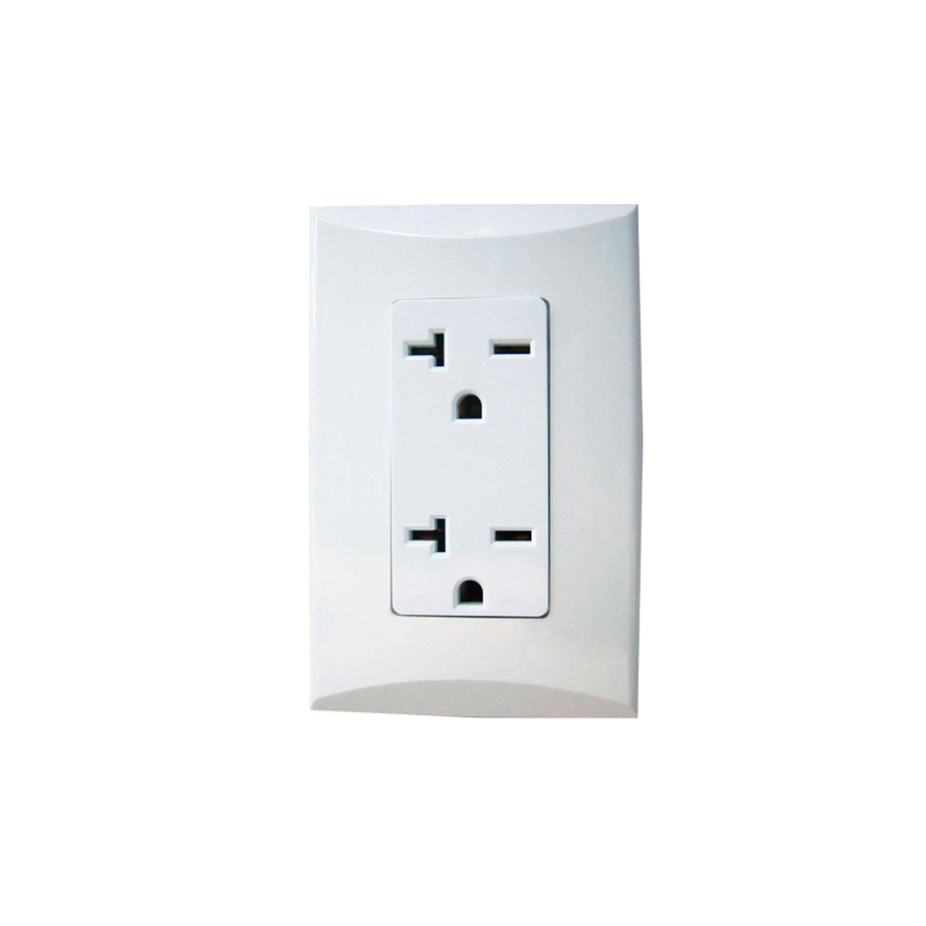 Tomacorriente doble 20a 250v eag 1017w