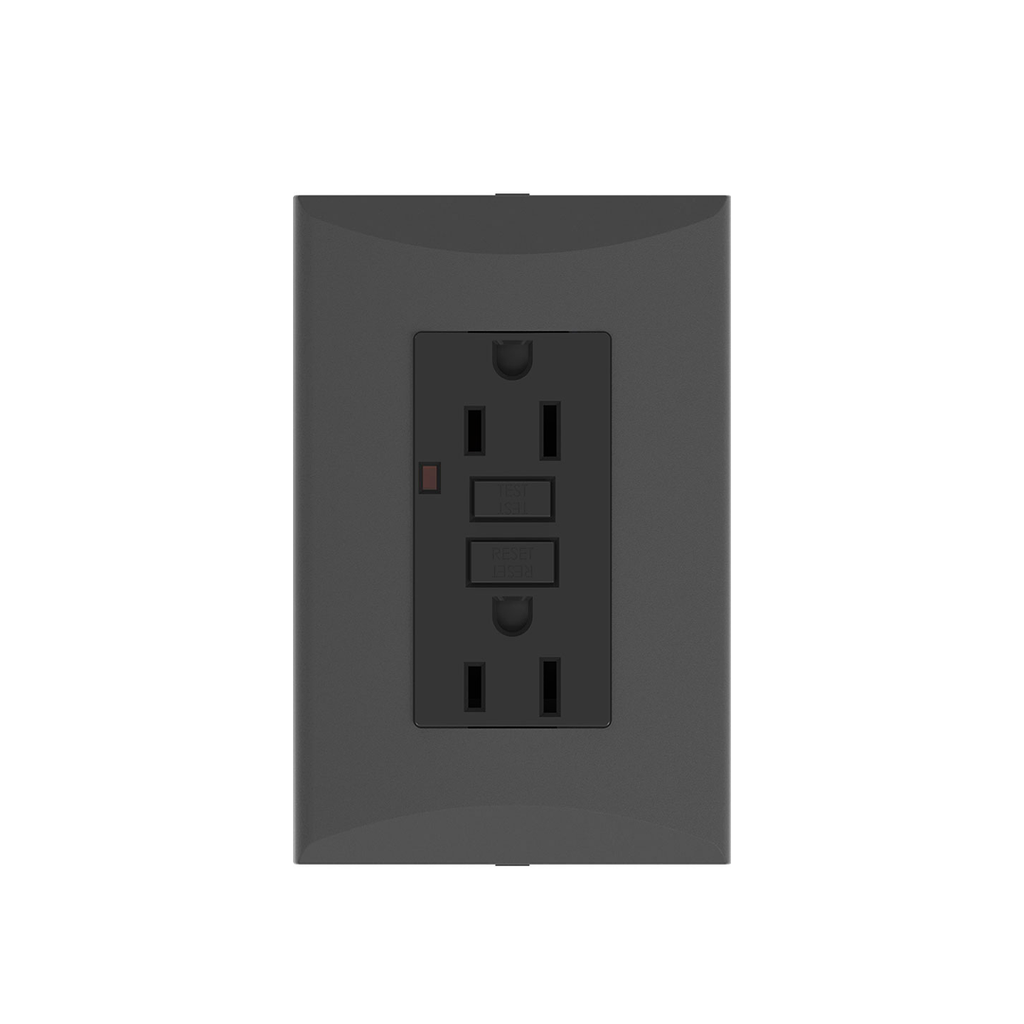 Tomacorriente doble gfci 15a eagle 1018-bk