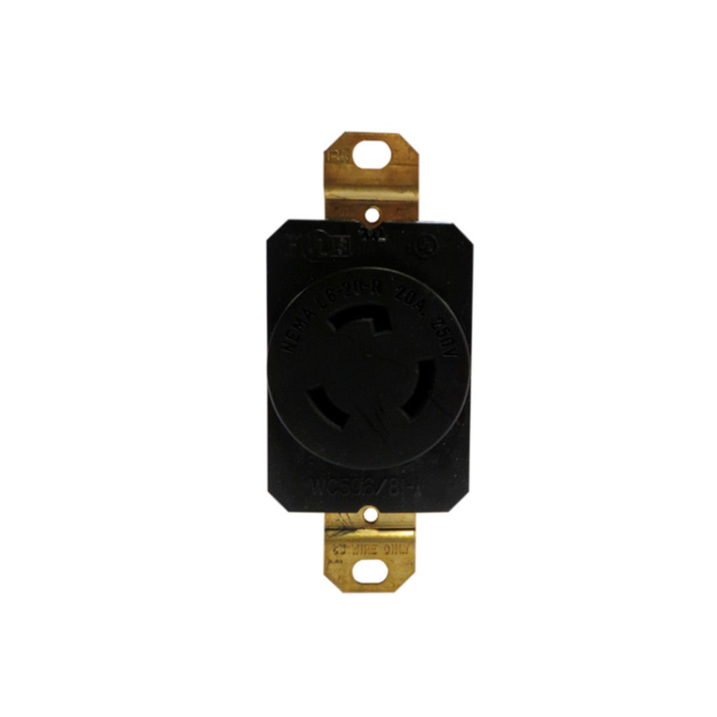 Tomacorriente seguridad 20a 250v l620r