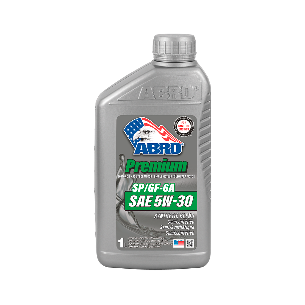 Aceite motor 5w/30 1-lt plus semi sintetico abro