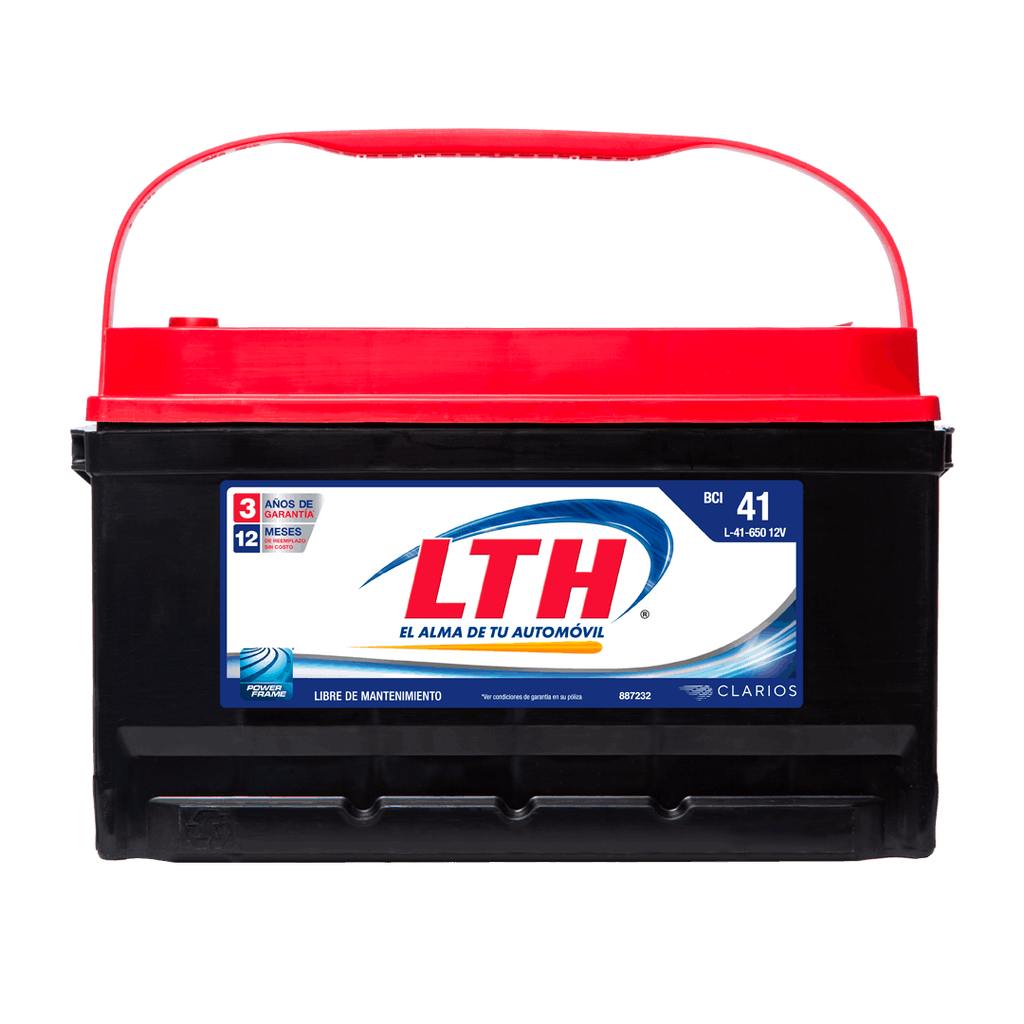 Bateria  carro 100a lth l-41-650 gasolina