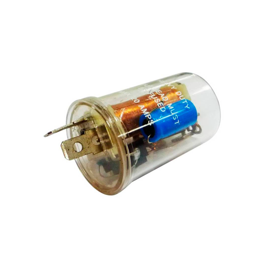 Flasher carro 12v 2-cont ae-1103 transparente
