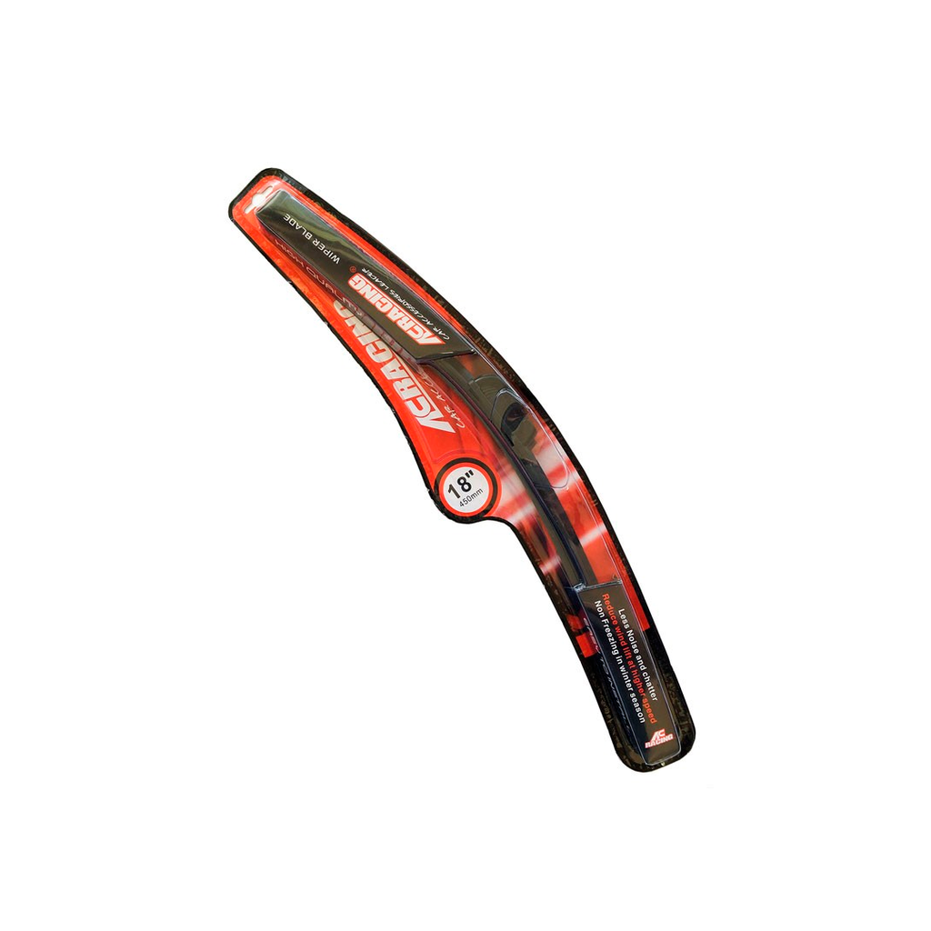Limpiaparabrisa 18" sencillo racing acval