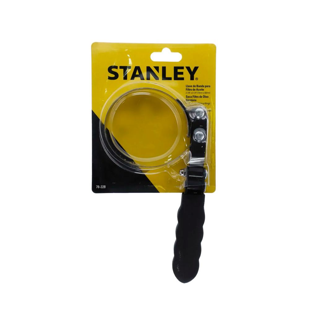 Llave para filtro aceite 3.1/4" stanley 78-228