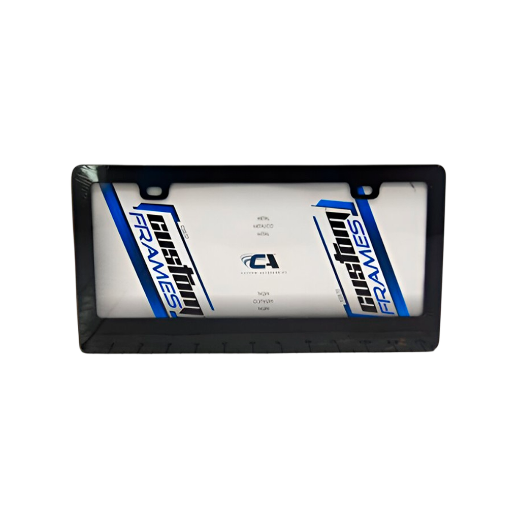 Porta placa metal custom 92870 negro