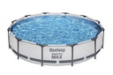 Piscina de pared rigida duraplus 12'x30" con bomba y filtro bestway 56417