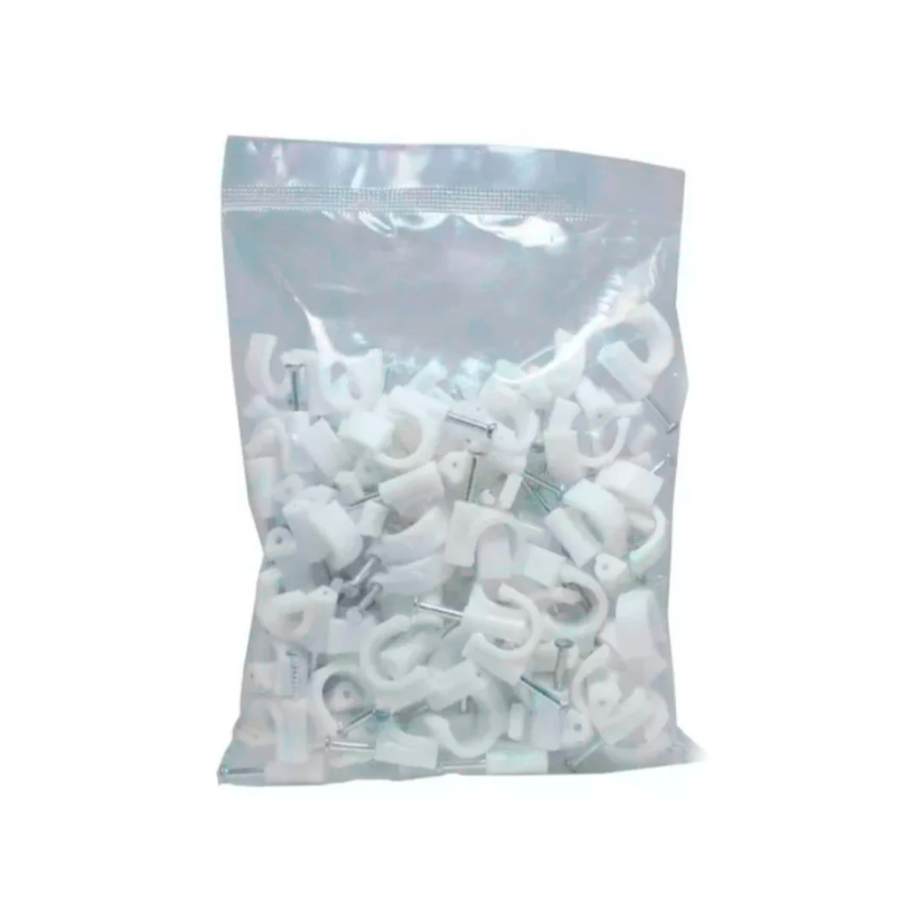 Grapa aislante para electricidad 5mm 100pc wadfow 305