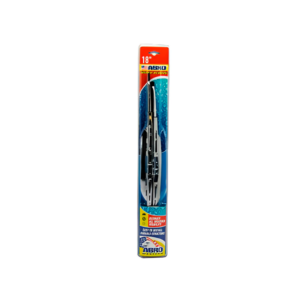 Limpiaparabrisa tipo bosch 18" abro wb801 plateado