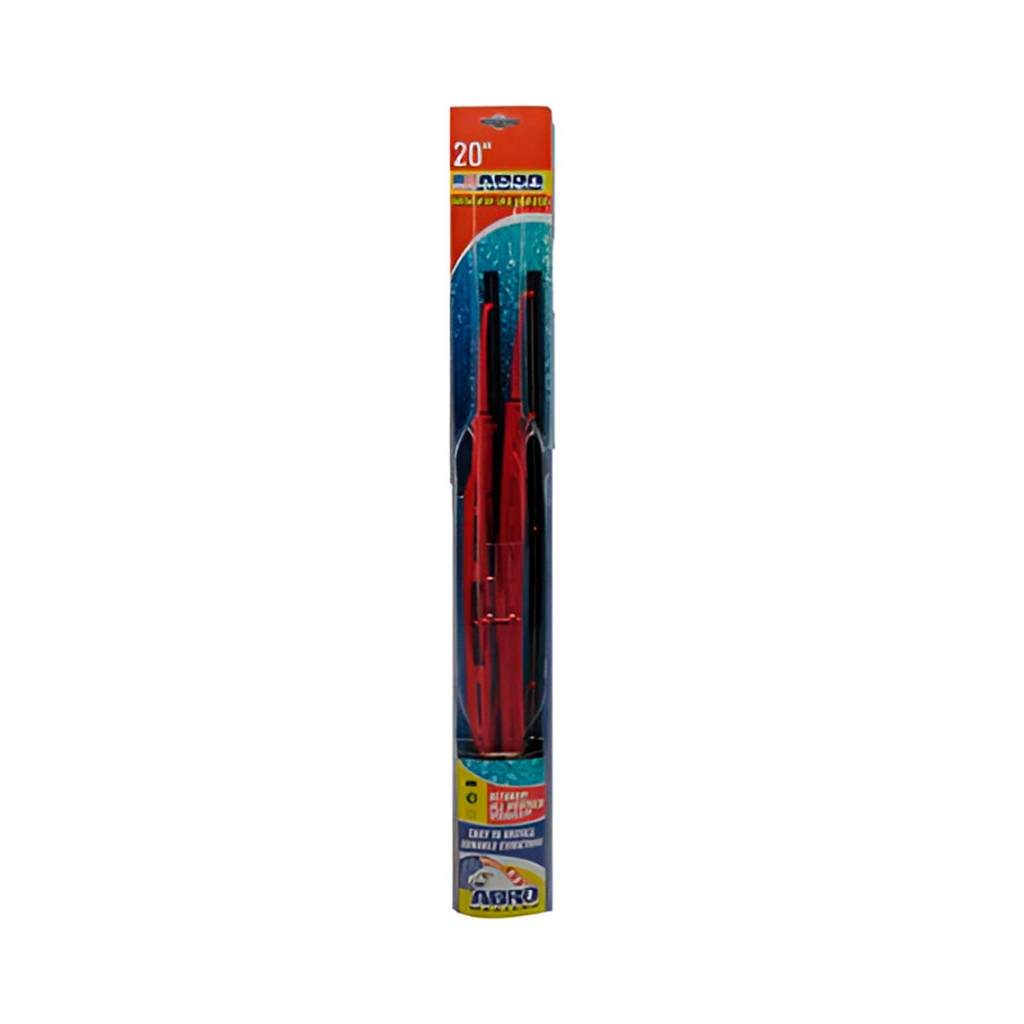 Limpiaparabrisa tipo bosch 20" abro wb801 rojo