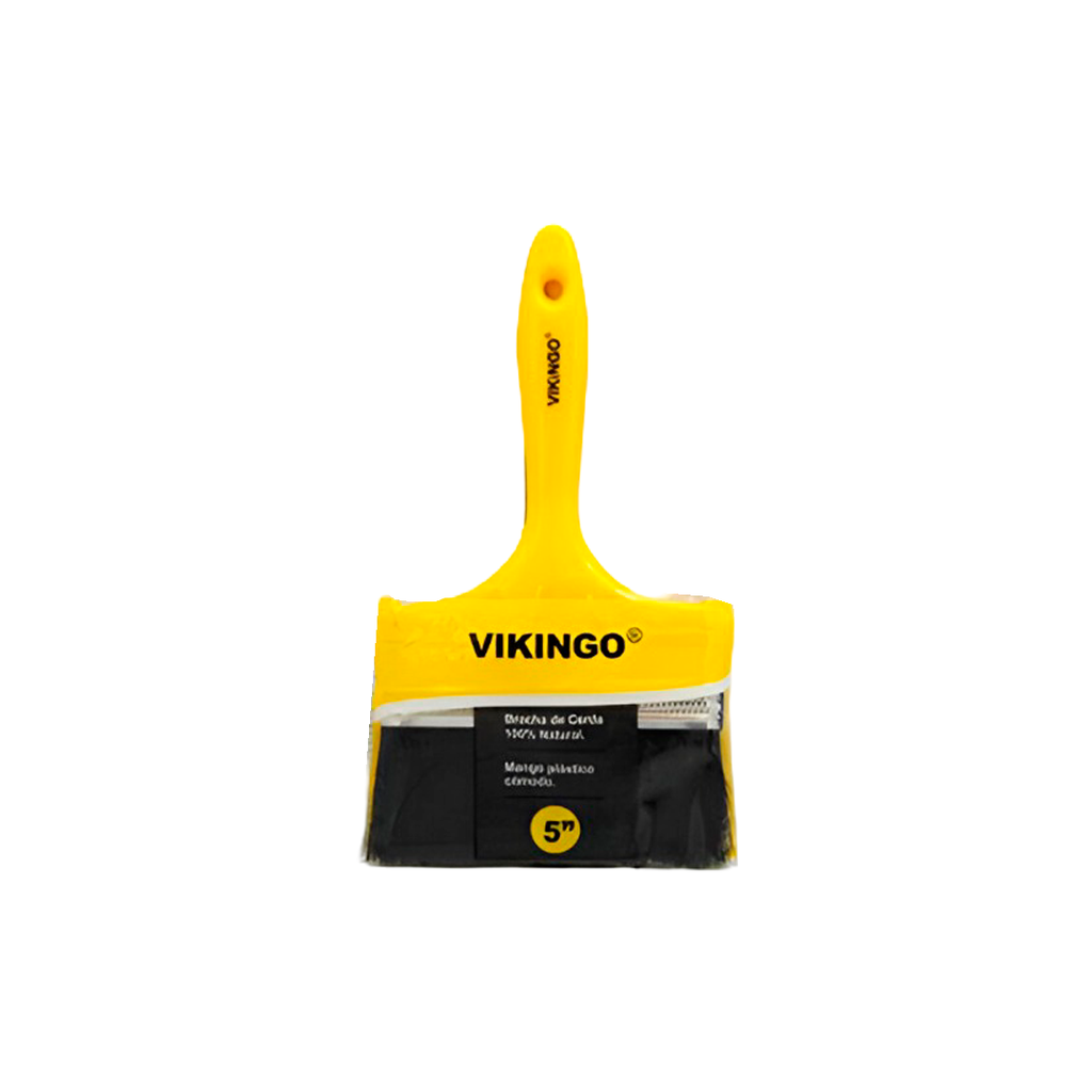 Brocha para pintar 5" mango plastico vikingo pbe5