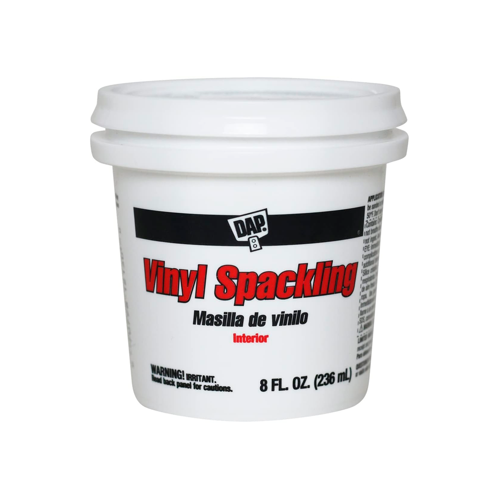 Masilla para grietas interior/exterior 8-oz 12130 blanco