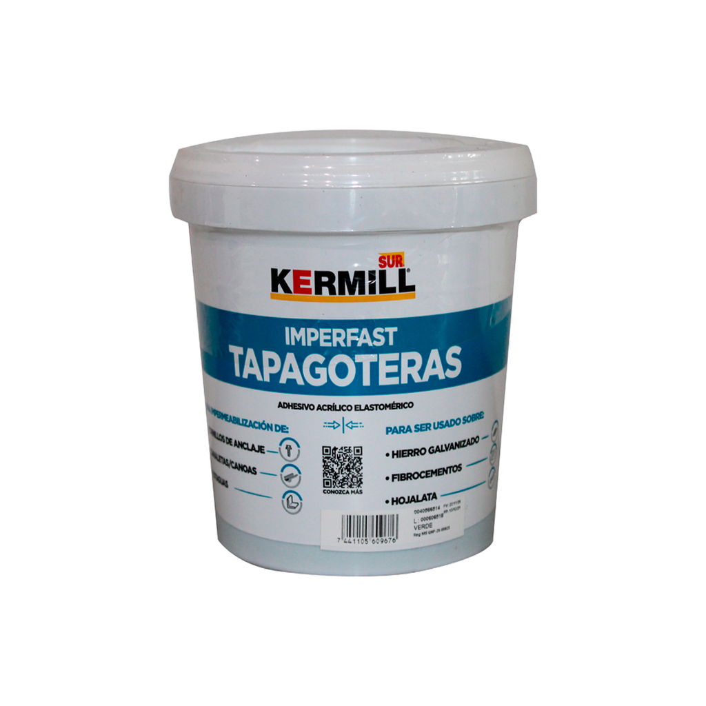 Tapagotera 1/4-gln imperfast 700-14 negro