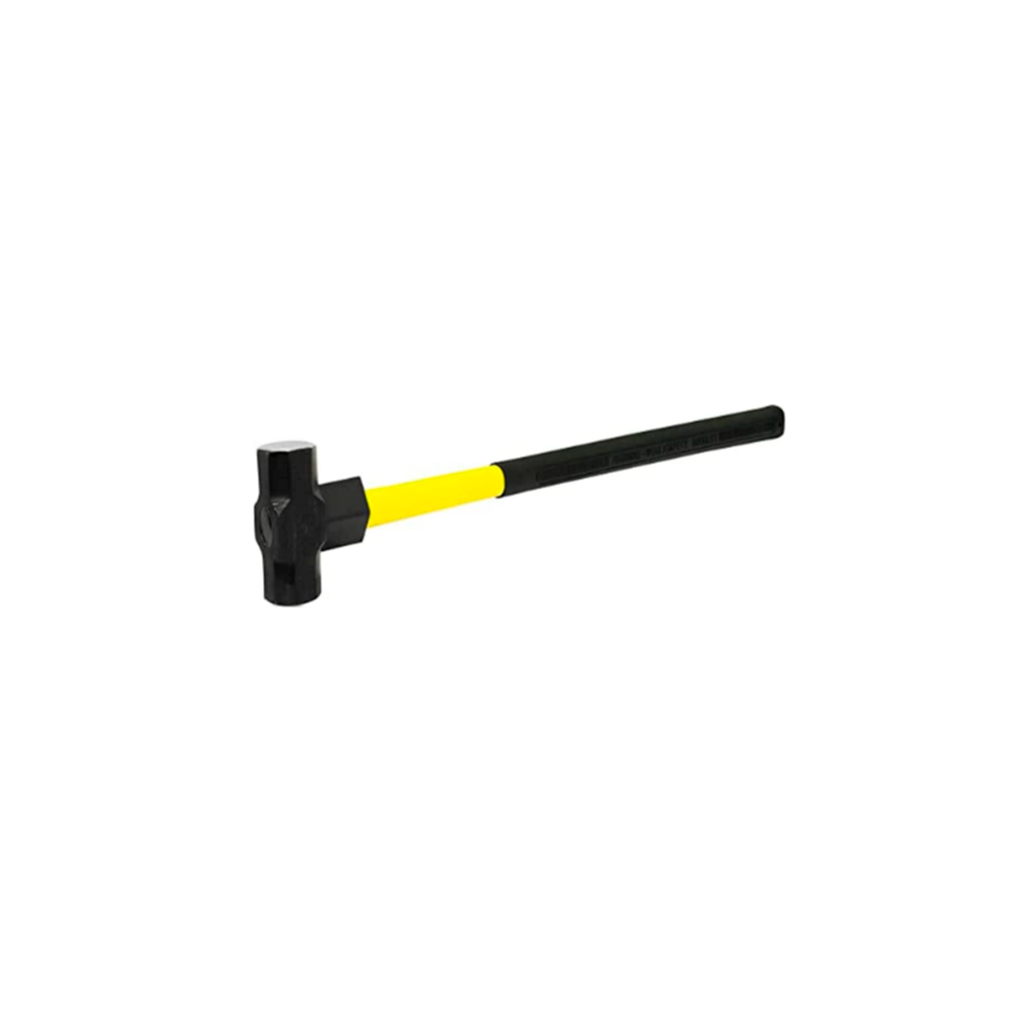 Almadana 8lb cabeza negro con mango de fibra vikingo
