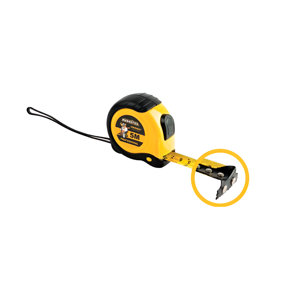 Cinta metrica 5mtx1" vikingo magn mtm-5